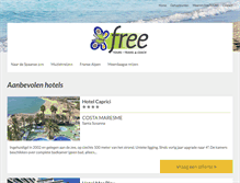 Tablet Screenshot of freetours.be